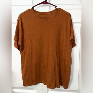 a new day Women's Rust Short Sleeve Tee